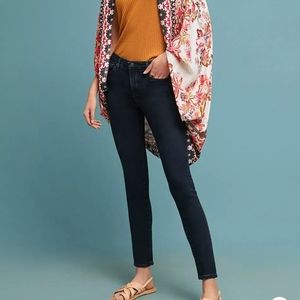 AG Black skinny ankle jeans